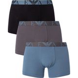 Emporio Armani - Boxershorts - Olijf - Marine - Bramen - 3-Pack