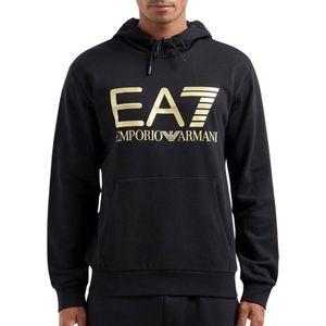 Emporio Armani Ea7 - Hoodie - Zwart - Katoen - Stijl 6Dpm 16Pjshz 1200
