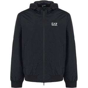 Emporio Armani - Hoodie - Zwart - Heren - Met Logo