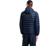 EA7 - Core Identity - Donsjack - Blauw - Polyamide - Opvouwbaar Model