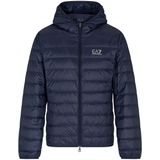 EA7 - Core Identity - Donsjack - Blauw - Polyamide - Opvouwbaar Model
