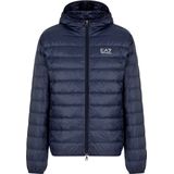 EA7 - Core Identity - Donsjack - Blauw - Polyamide - Opvouwbaar Model