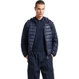 EA7 - Core Identity - Donsjack - Blauw - Polyamide - Opvouwbaar Model