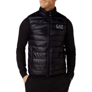 EA7 - Core Identity - Opvouwbaar Vest - Zwart - Casual - Polyamide