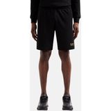 Ea7 - Korte Broeken - Zwart - 100% Katoen - Voor Mannen