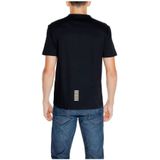 T-shirt met labelprint