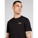 T-shirt met labelprint