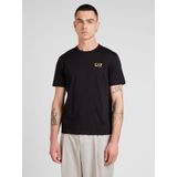 T-shirt met labelprint