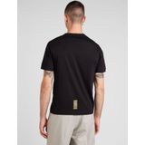 T-shirt met labelprint