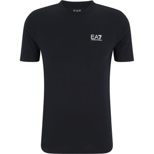 Emporio Armani Ea7, Heren, Tops, Blauw, Maat: L Katoen,
