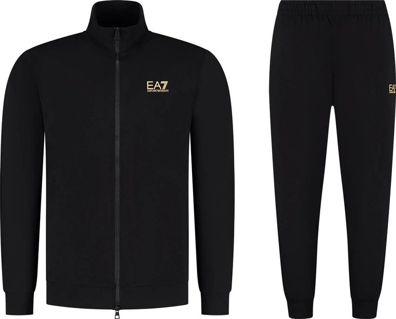 Emporio Armani Ea7, Heren, Sport, Zwart, Maat: 3XL Katoen,