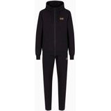 EA7 - Trainingspak - Zwart - Katoen - Casual Sportief