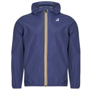 K-WAY - LE VRAI CLAUDE 4.0 - Korte Windjack - Blauw - 100% Gerecycled Nylon