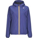 K-Way - LE Vrai 4.0 Claude Warm - Herenjas - Blauw - Gerecycled Polyester