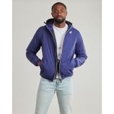 K-Way - LE Vrai 4.0 Claude Warm - Herenjas - Blauw - Gerecycled Polyester