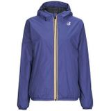 K-Way - LE Vrai 4.0 Claude Warm - Herenjas - Blauw - Gerecycled Polyester