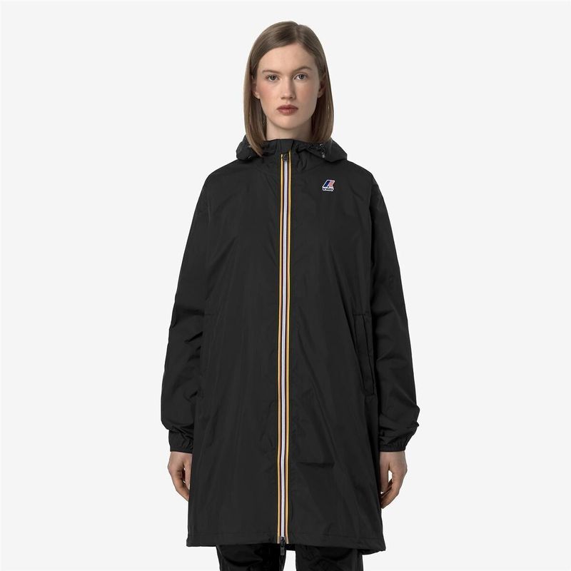 K-Way - Le Vrai 4.0 Eiffel East - Windjack - Zwart - Waterdicht - Ademend