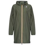 K-Way - Le Vrai 4.0 Eiffel - Windjack - Groen - Waterdicht - Ademend