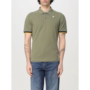 K-Way - Vincent - T-shirt - Groen - Katoen - Korte Mouwen