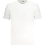 K-Way - Witte Katoenen Zak T-Shirt - Heren
