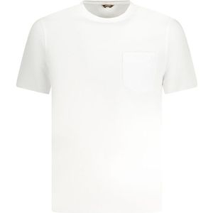 K-Way - Witte Katoenen Zak T-Shirt - Heren