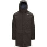 K-Way - Jarno Twill Marmotta - Parka - Kaki - Voor Heren