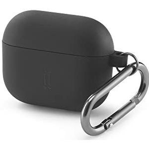 Aiino Eco hoes voor AirPods 3 gen, hoes voor AirPods van 100% gerecycled kunststof, milieuvriendelijk, krasbestendig, slank profiel, beschermt de AirPods en de planeet, zwart