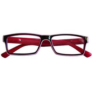 Espressoocchiali Leesbril espressobril Luster rood 3,00-180 g