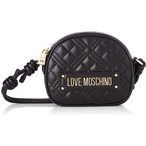 Love Moschino JC4251PP0GLA000, handtas voor dames, zwart, zwart.