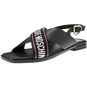 Love Moschino Ja16432g0gix5, damessandalen, Zwart, 35 EU