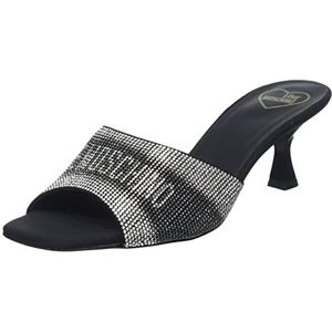 Love Moschino JA28295G0GIGB000, Mule hak voor dames, zwart, 39 EU, zwart.