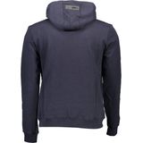 Plein Sport - Blauwe Katoenen Hoodie - Heren