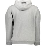 Plein Sport - Grijze Katoenen Hoodie - Heren - Sweatshirt