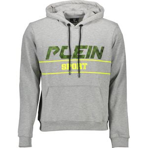 Plein Sport - Hooded Sweater - Grijs - Katoen - Heren