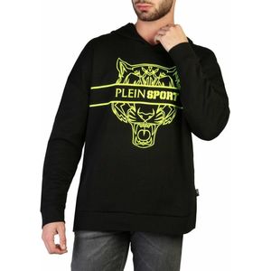 Plein Sport - Hoodie - Zwart - Katoen