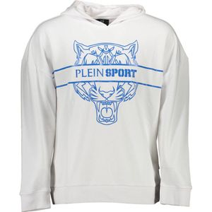 Plein Sport - Cotton Sweater - Wit - Hoodie - Heren
