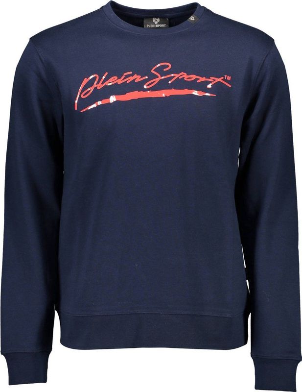 Plein Sport - Sweatshirt - Blauw - Katoen