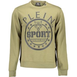 Plein Sport - Sweatshirt - Groen - Katoen en Polyester