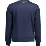 Plein Sport - Blauwe Katoenen Heren Sweater - Gedurfde Stijl
