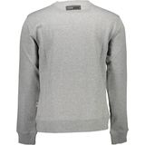 Plein Sport - Grijze Heren Sweater - Katoen - Met Opvallende Print