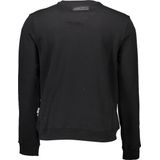Plein Sport - Sweatshirt - Zwart - Langarmig - Katoen met Contrastdetails