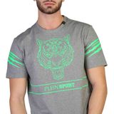 Plein Sport - T-shirt - Wit - Katoen