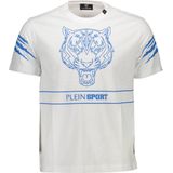Plein Sport - T-shirt - Wit - Katoen