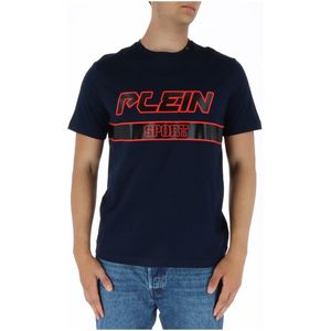 Plein Sport - Simple Framelon - T-shirt - Katoen - Zwart
