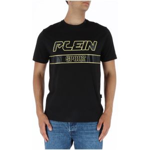 Plein Sport - Bedrukt T-shirt - Zwart - Heren
