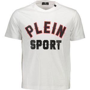 Plein Sport - Cotton T-Shirt - Wit - Heren