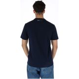 Plein Sport - T-shirt - Blauw - Korte Mouwen - Ronde Hals