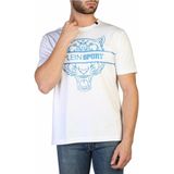 Tiger - T-shirt - Wit - Korte Mouwen - Crew Neck