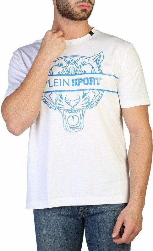 Tiger - T-shirt - Wit - Korte Mouwen - Crew Neck