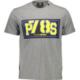 Plein Sport - P78S Graphic Tee - T-shirt - Bruin - Korte Mouwen